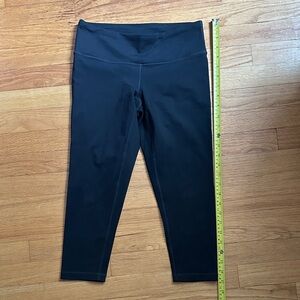 Prana Cropped Black Leggings